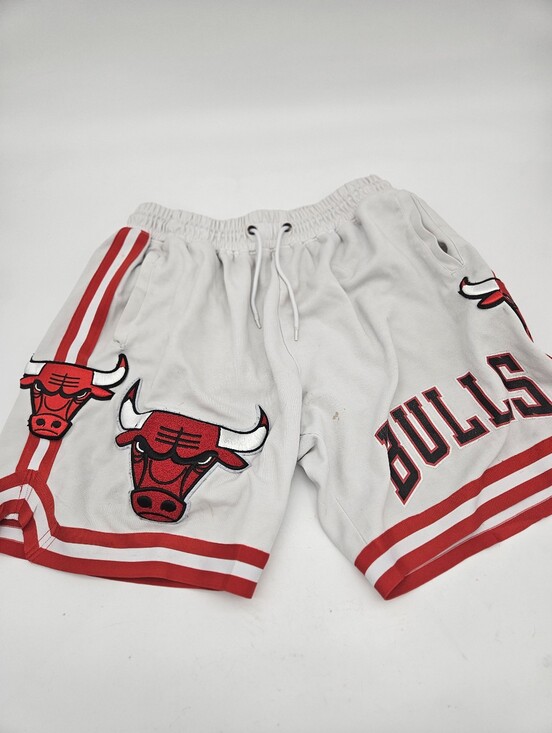 Pro Standard Other - NBA Chicago Bulls Pro Standard Finals Shorts Home White & Red Medium 2XL